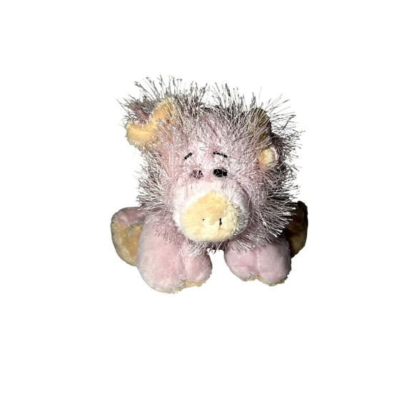 GANZ Other - Ganz Webkinz Pink Pig Retired Plush Stuffed Animal Toy HM002 Pink Tan 8.5 inch